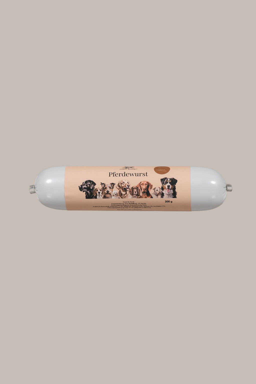 Snack Wurst Pferd mit 97% Fleischanteil